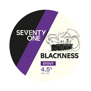71 Brewing Blackness fusto 30 Lt. keykeg