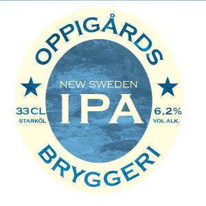 Oppigards Bryggeri New Sweden IPA Fusto 30 Lt. (keykeg)