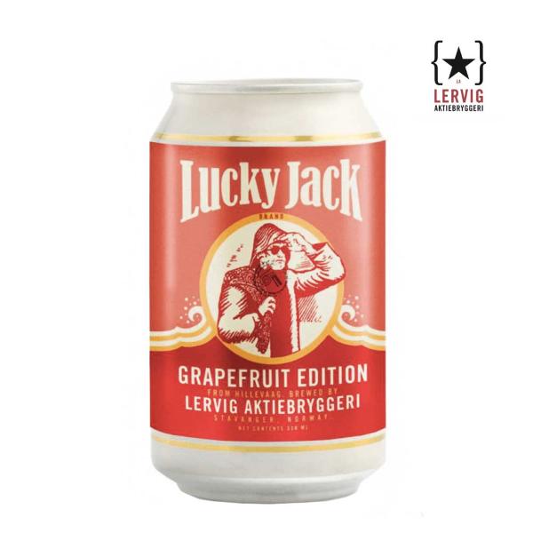 Lervig Lucky Jack Grapefruit Edition 33 Cl. (lattina)