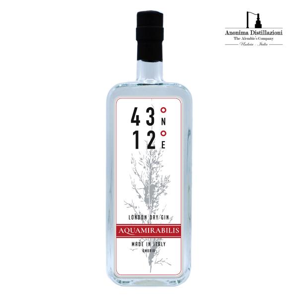 Anonima Distillazioni 4312 Aquamirabilis London Dry Gin 43 % 70 Cl.