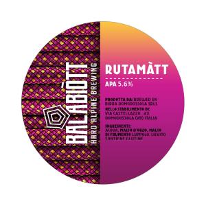 Balabiott Rutamatt American Pale Ale fusto 30 Lt. (baionetta) (gluten free)