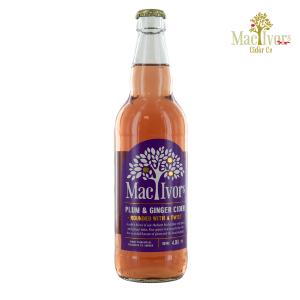 Mac Ivors Plum & Ginger Cider 50 Cl. (Gluten Free)
