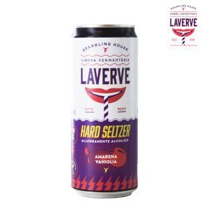 Laverve Hard Seltzer Amarena e Vaniglia 33 Cl. (lattina)