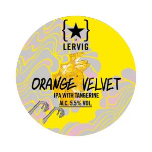 Lervig Orange Velvet IPA fusto 30 Lt. keykeg