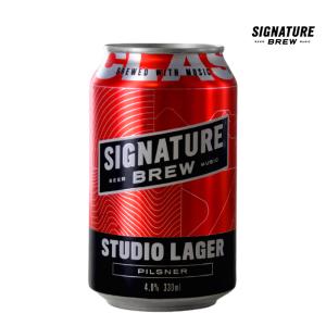 Signature Brew Studio Lager 33 Cl. (lattina)