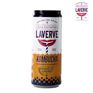 Laverve Kombucha Arancia Amara 33 Cl. (lattina)